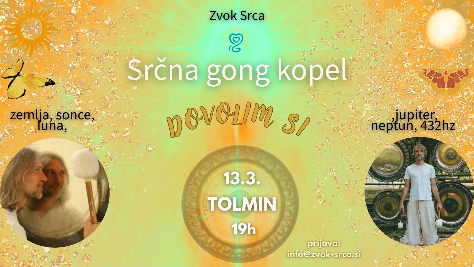 Srčna gong kopel - DOVOLIM SI / Tolmin